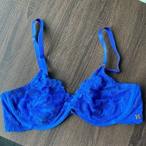 Brand new never worn Savage X Fenty electric blue bra